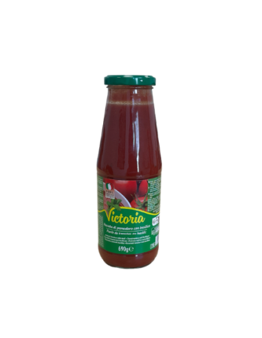 Puree De Tomate Basilic 690 gr Victoria