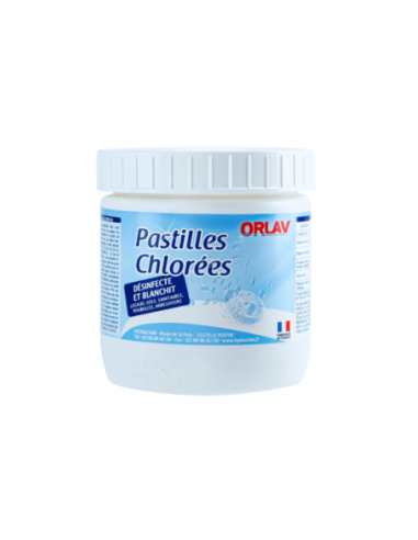 PASTILLES JAVEL CHLOREES ORLAV 510Gr