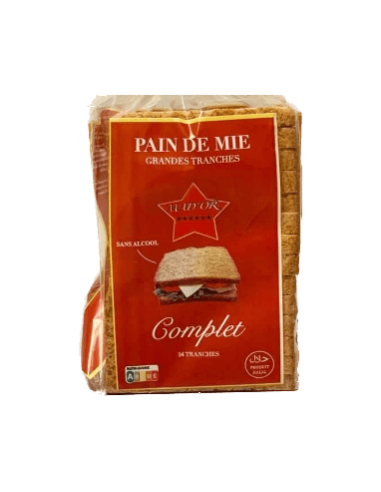 Pain De Mie Complet Mad'or 14 pcs